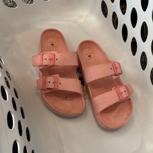 Target rubber sandals
